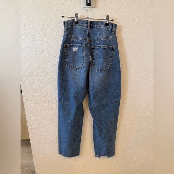 We The Free High Rise Blue Jeans - Picture 6 of 6